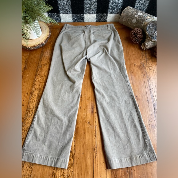 DULUTH TRADING CO. Khaki Boot Cut Pants - Picture 7 of 9